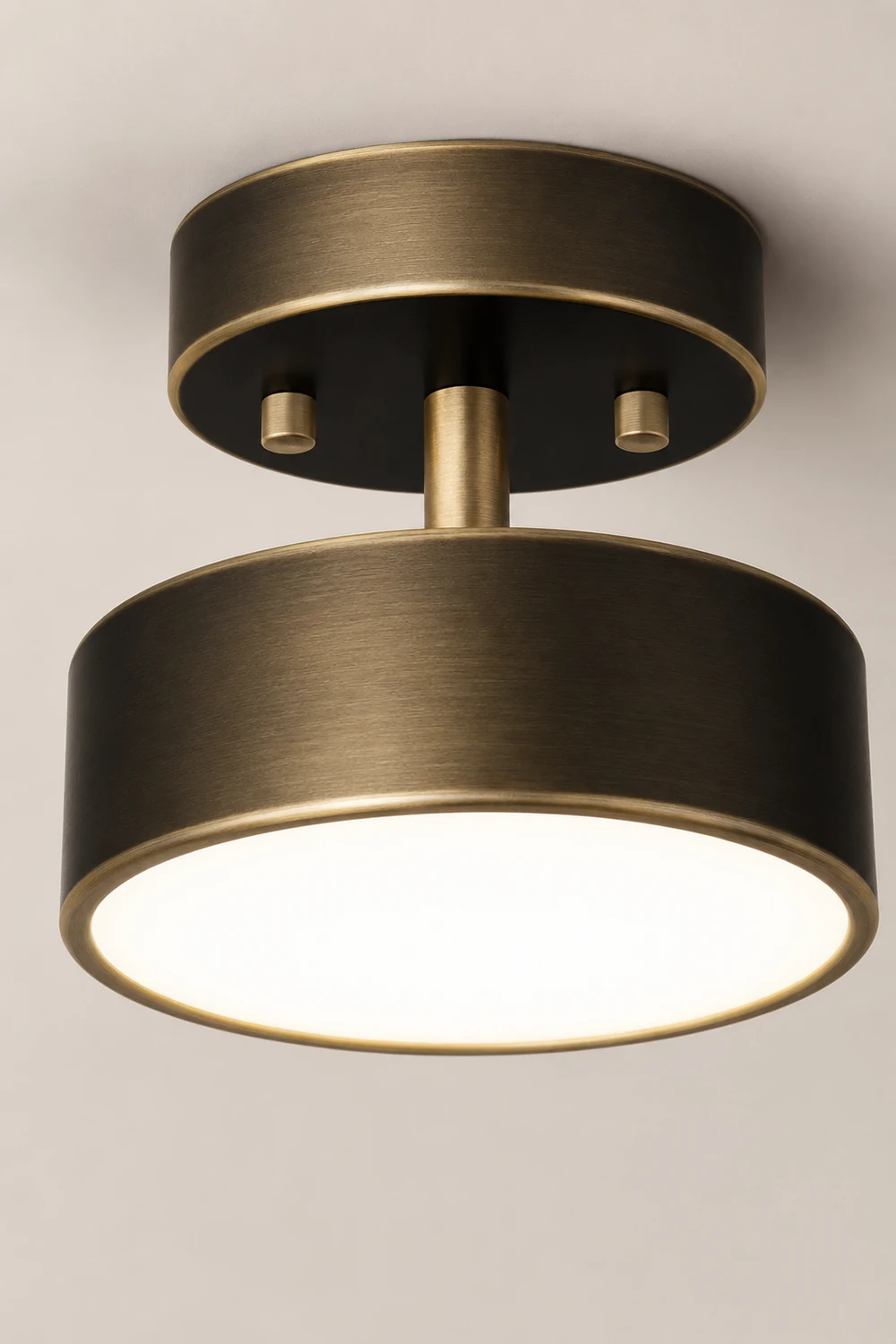 Nordic Industrial Simple Round LED Ceiling Light - Lumpaz