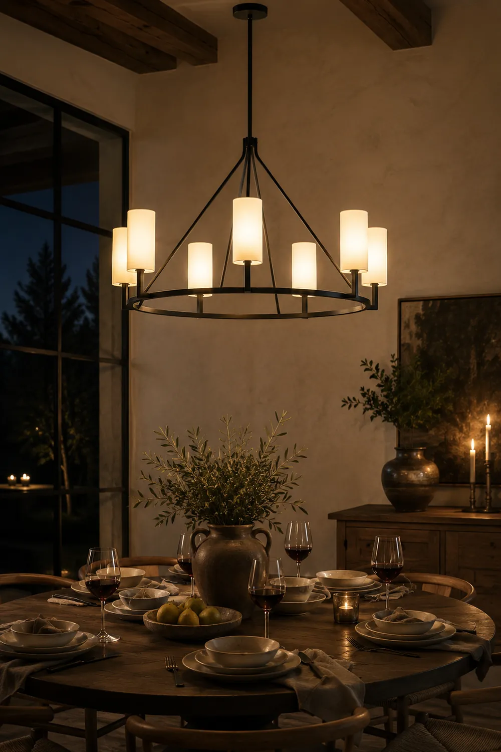 Frame  Ellison Round Chandelier - Lumpaz