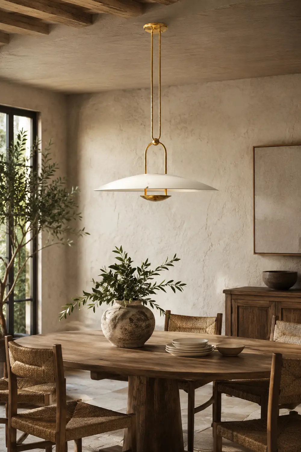 Contemporary Arched Design Pendant Lamp - Lumpaz