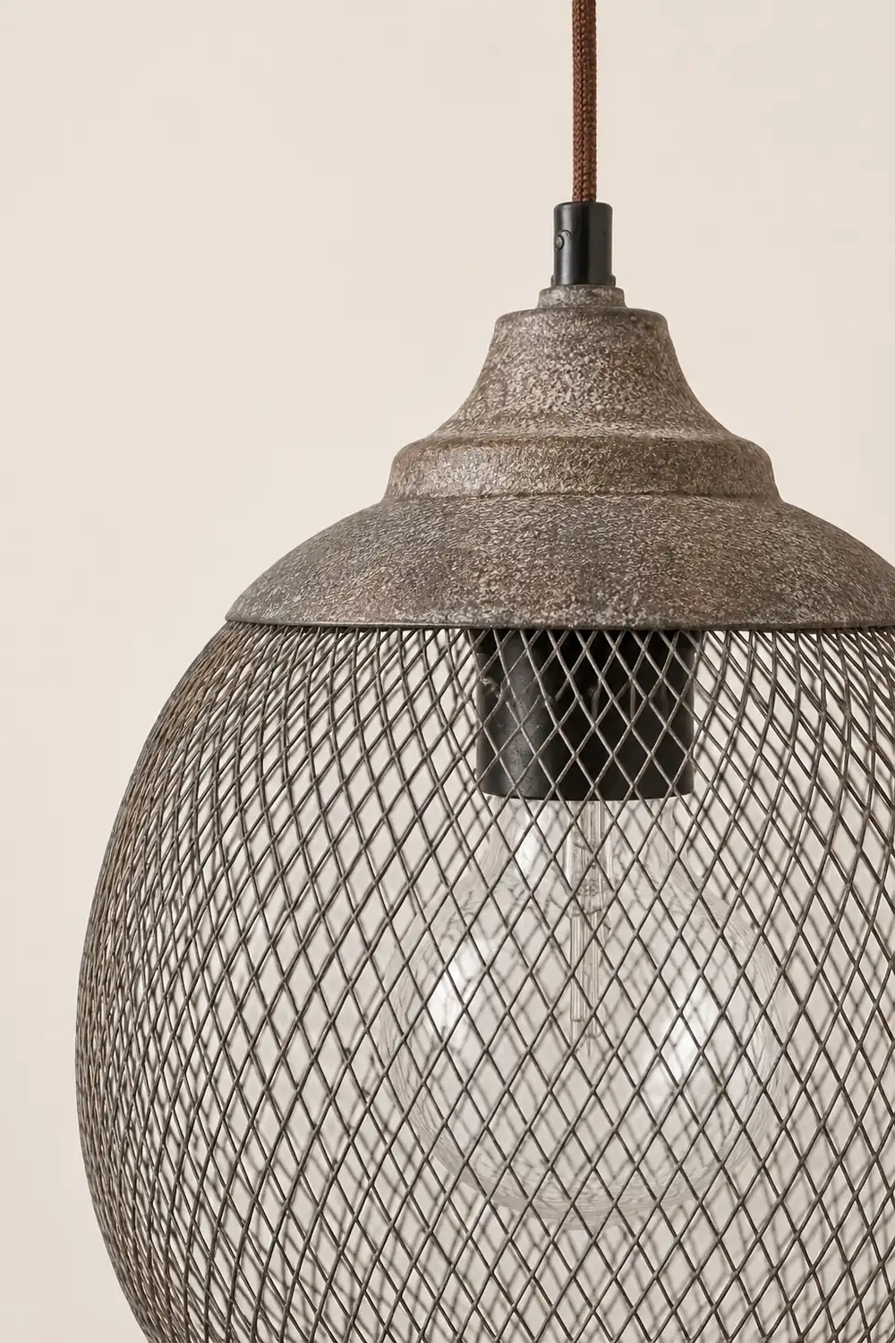 Lanister Vintage Mesh Pendant Lamp - Lumpaz
