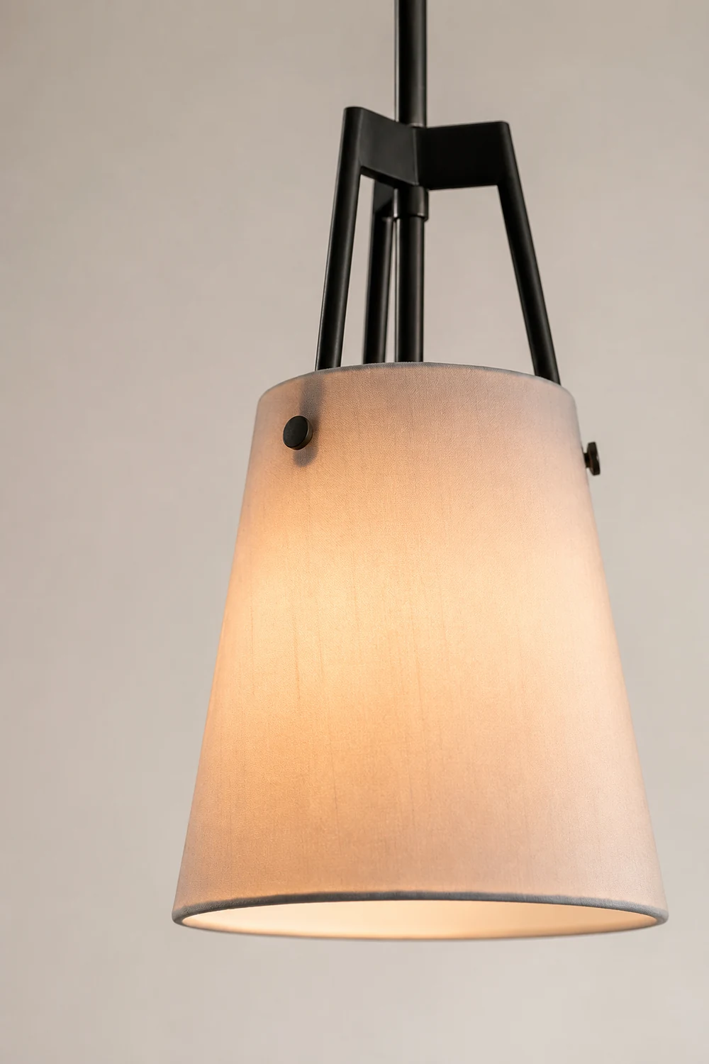 Modern Fabric Shade Corniche Pendant Lamp - Lumpaz