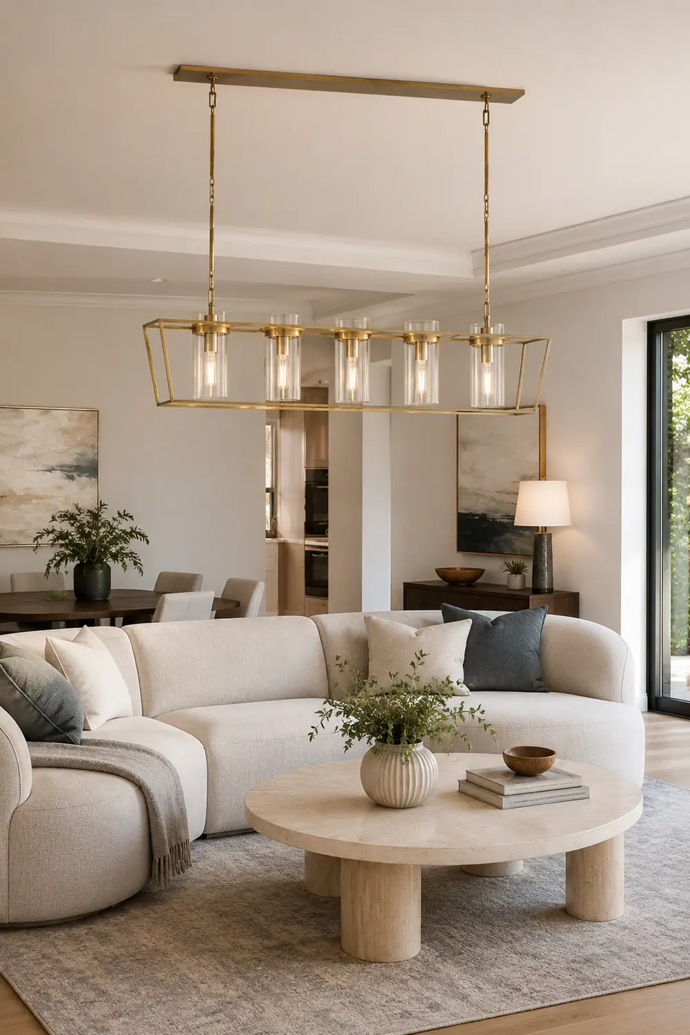 Presidio Large Linear Chandelier - Lumpaz