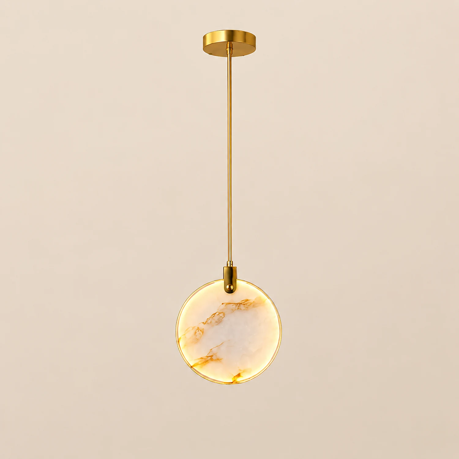Tiered Alabaster Staircase Chandelier - Lumpaz