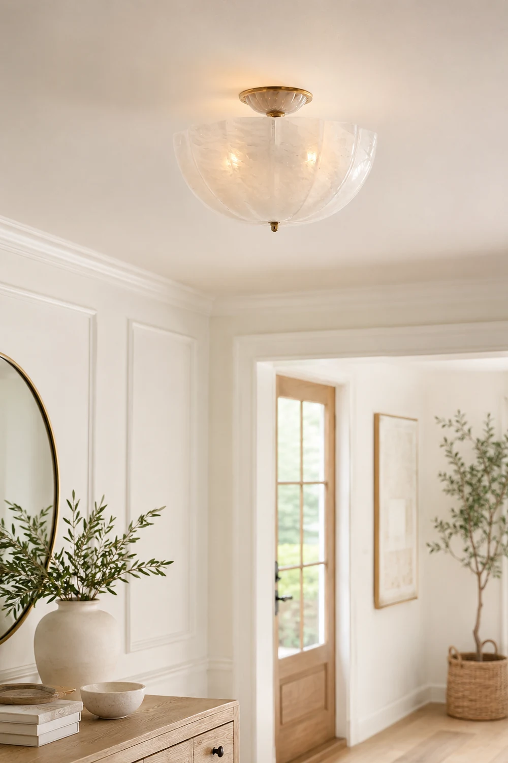 Rosehill Semi-Flush Ceiling Light - Lumpaz