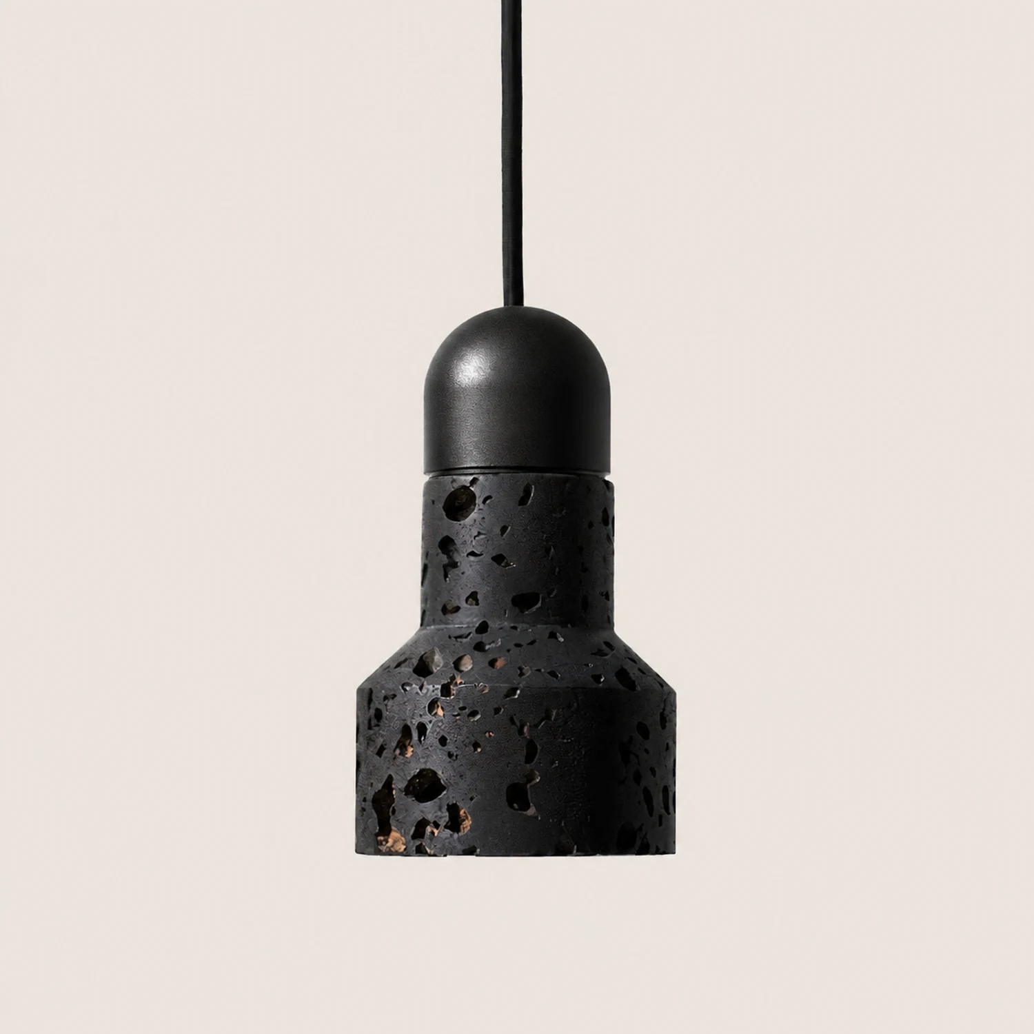 Volcanic Rock Textured Pendant Lamp - Lumpaz