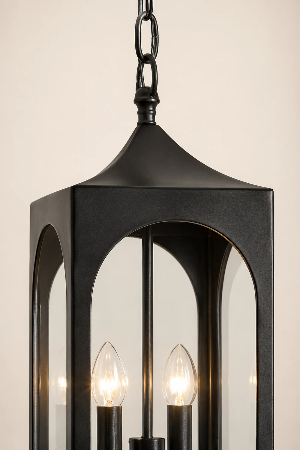 Caleb Vintage-Style Outdoor Lantern Pendant Light - Lumpaz