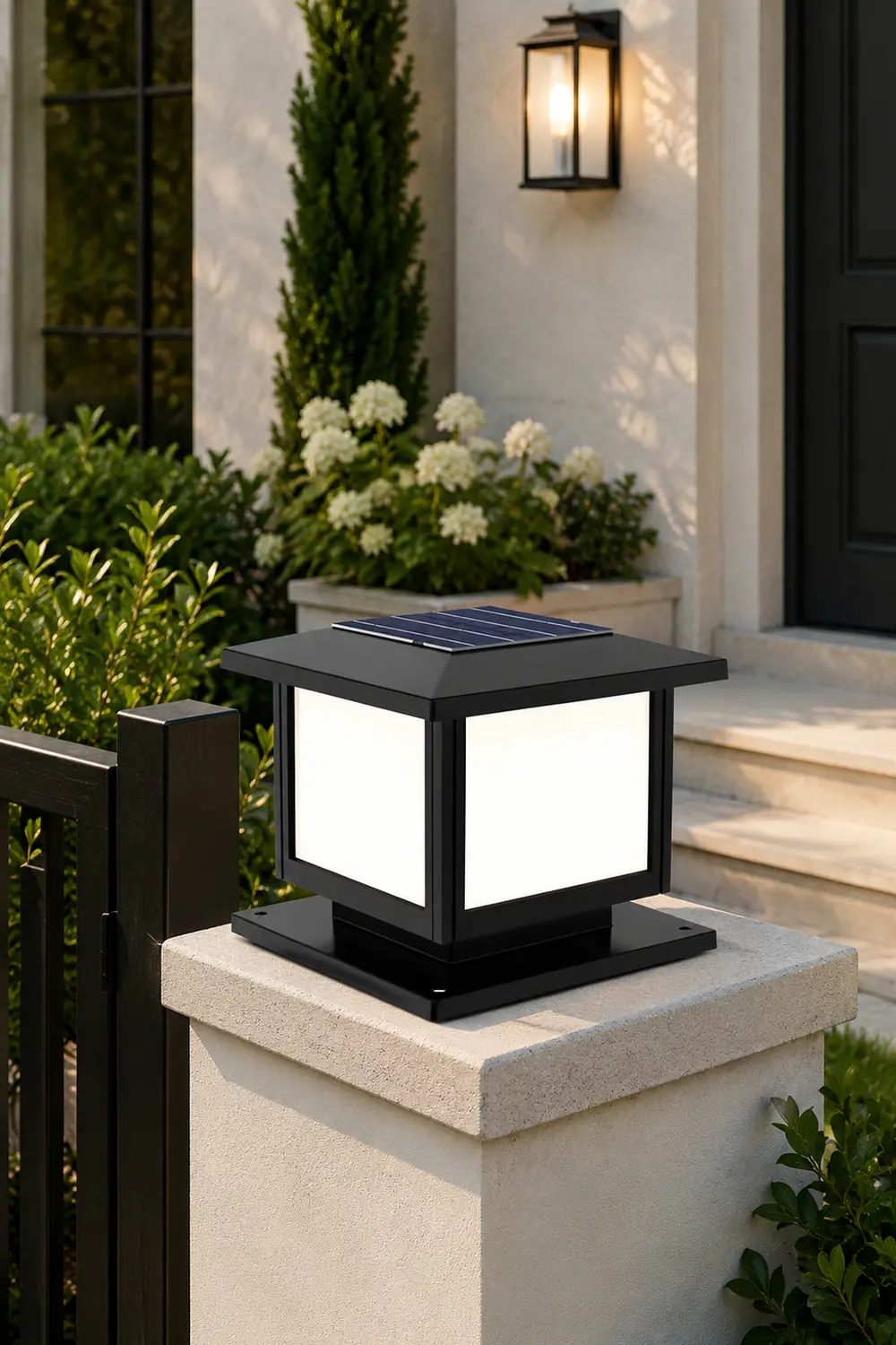 Cassian Solar Post Outdoor Light - Lumpaz