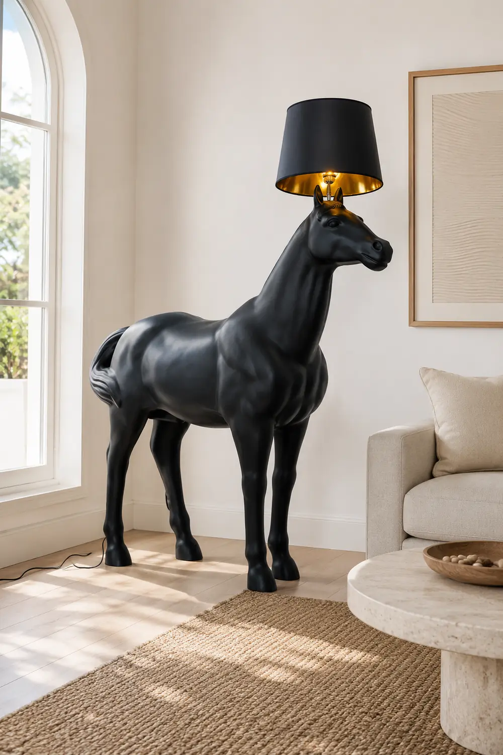 Equine Majesty Floor Lamp - Lumpaz