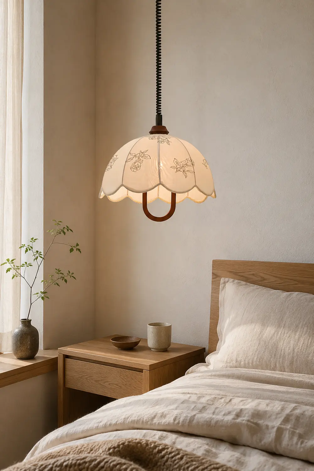 Floral Grace Pendant Lamp - Lumpaz