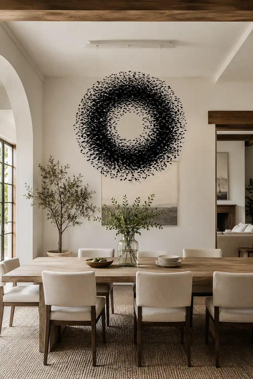 Charcoal Shape O Chandelier - Lumpaz