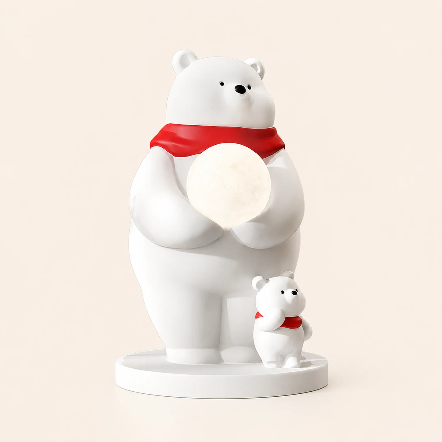 Polar Bears Table Lamp - Lumpaz