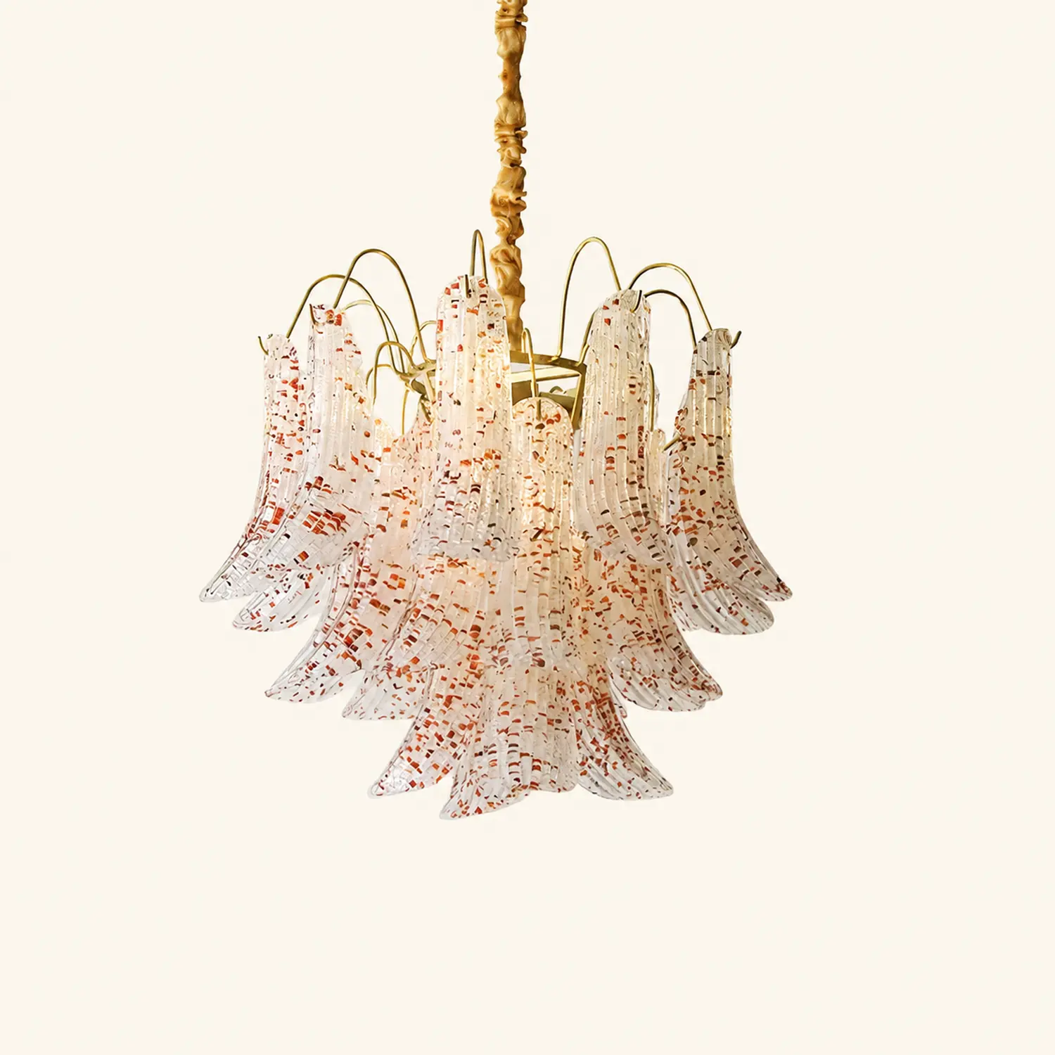 Mazzega Murano Glass Chandelier - Lumpaz