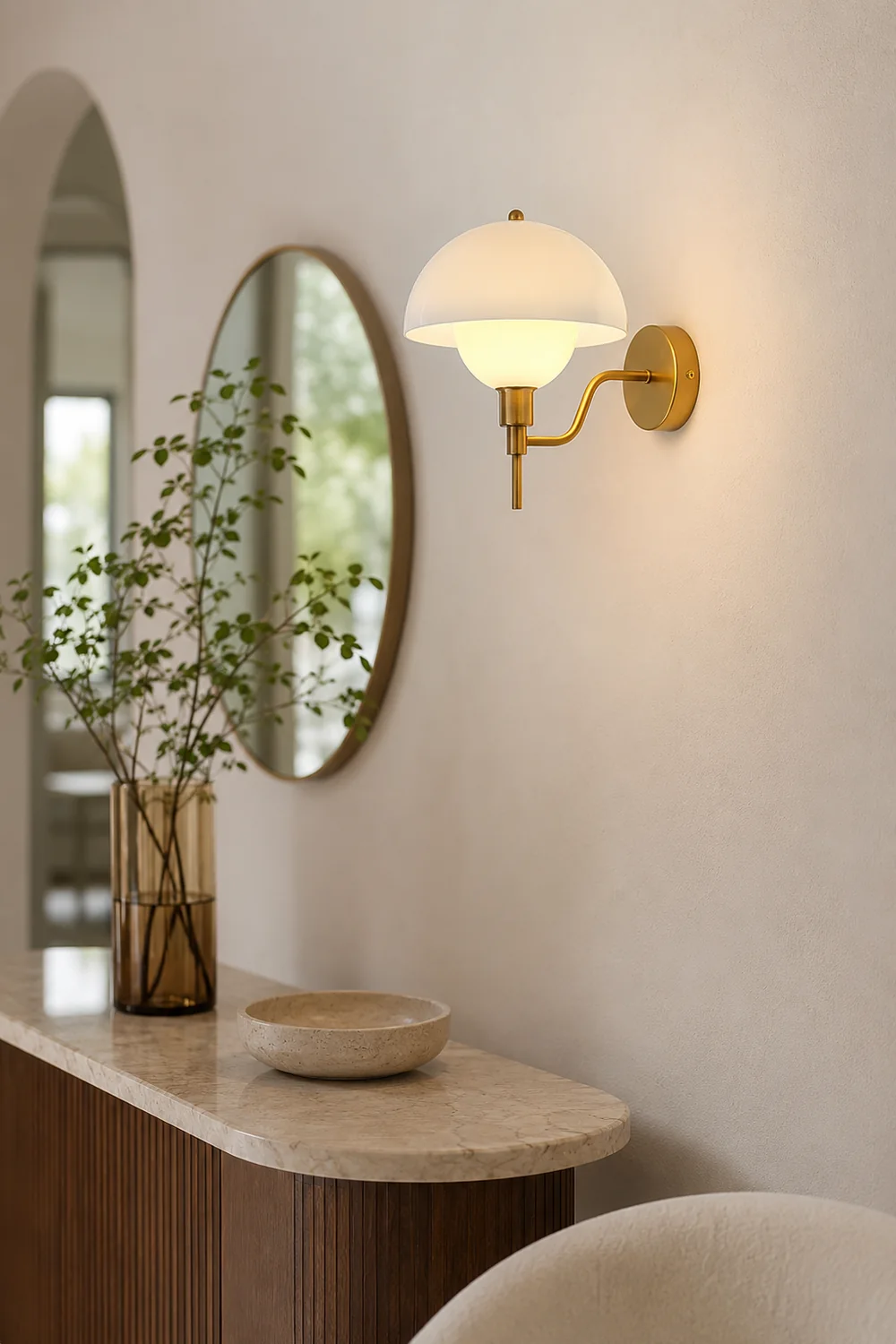 Anchored Orb Wall Lamp - Lumpaz