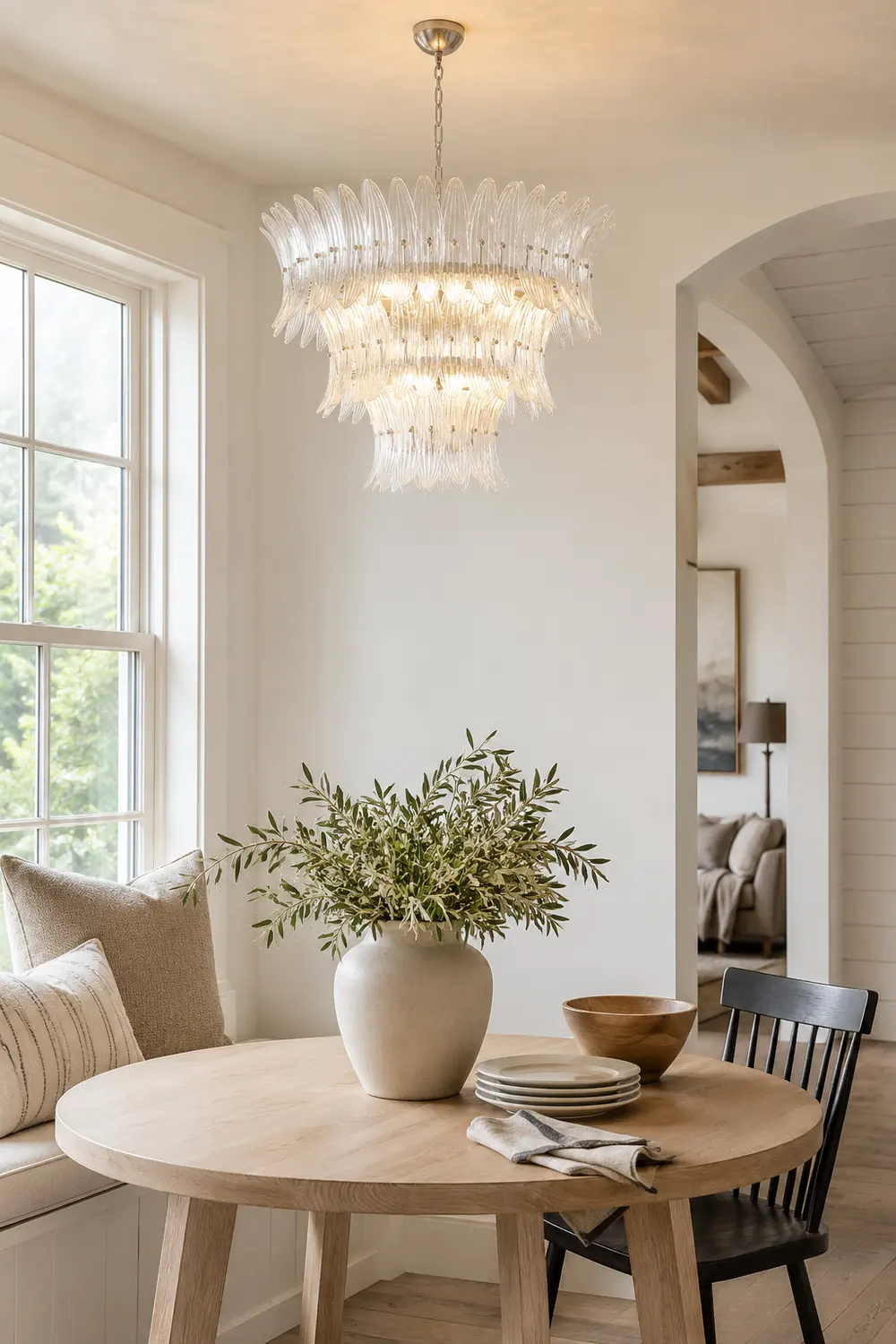 Murano Palmette Chandelier - Lumpaz