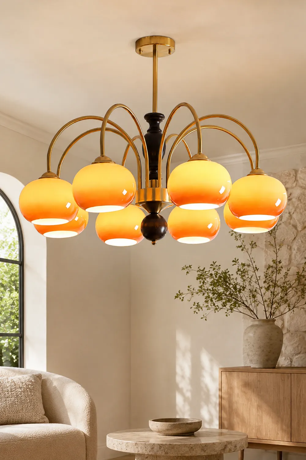 Amberly Arch Chandelier - Lumpaz