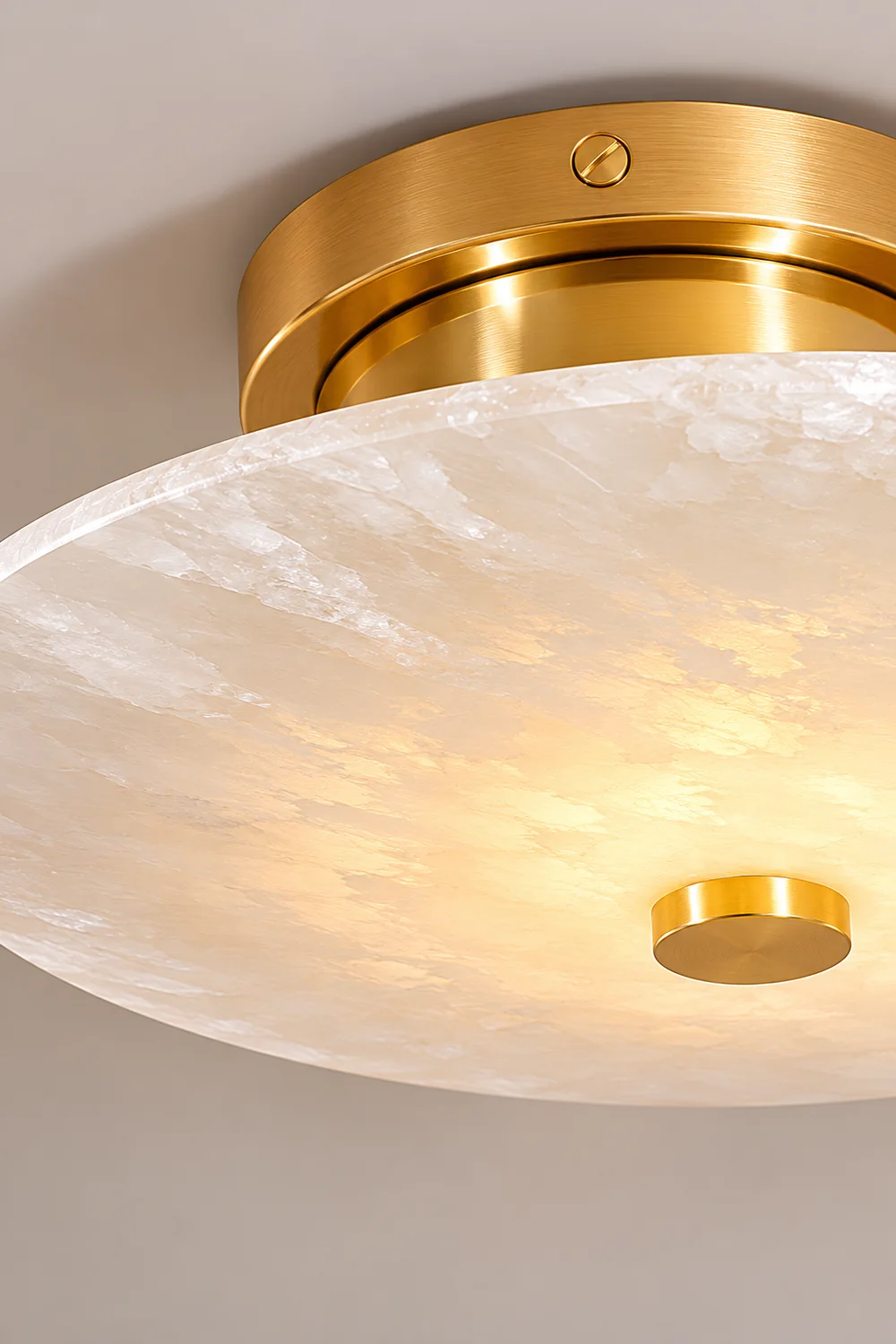 Ankeny Alabaster Ceiling Lamp - Lumpaz