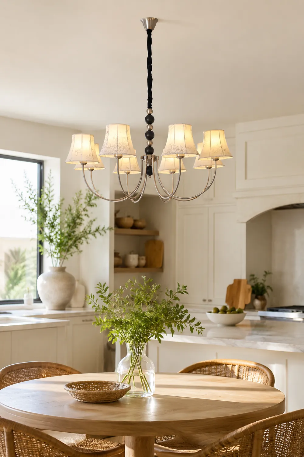 Orchid Fabric Chandelier - Lumpaz