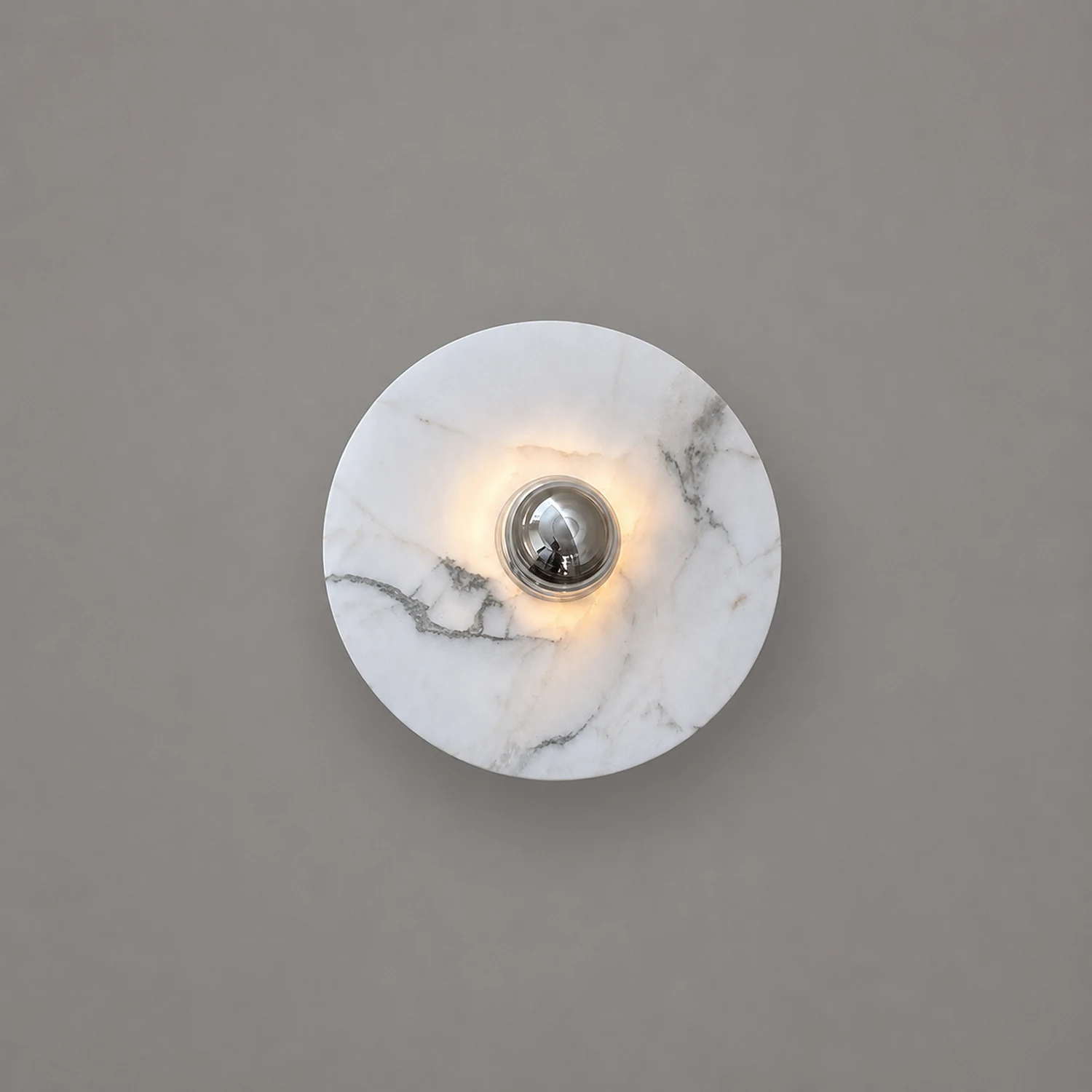 Messier Marble Rechargeable Wall Lamp - Lumpaz
