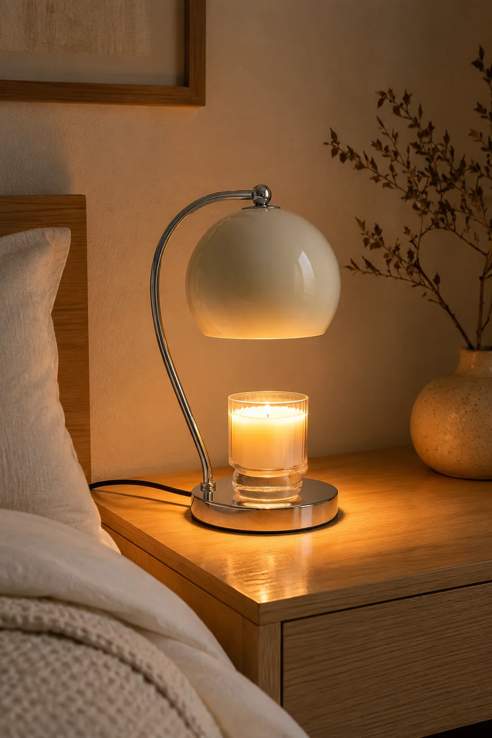 Grfit Candle Table Lamp - Lumpaz