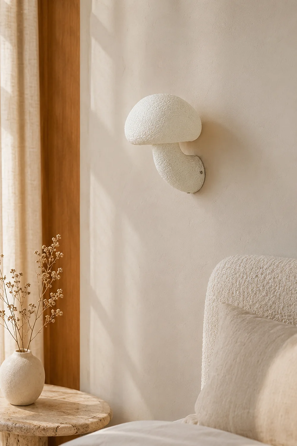 Mushroom Resin Wall Lamp - Lumpaz