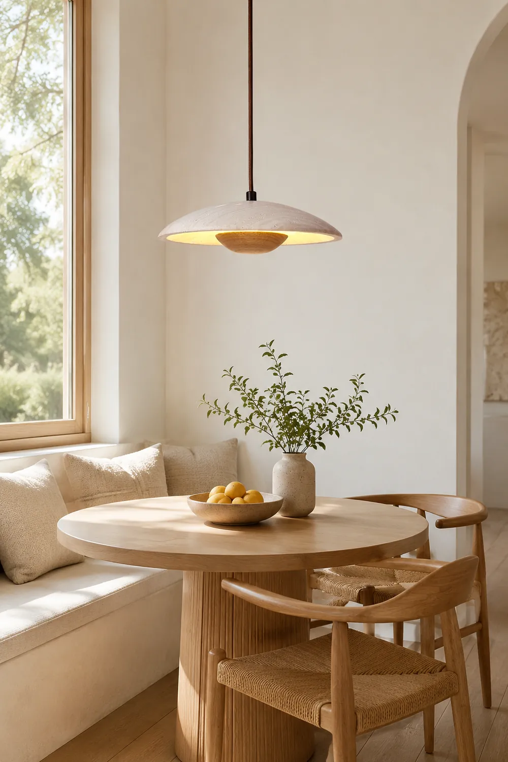 Solara Wood Pendant Lamp - Lumpaz