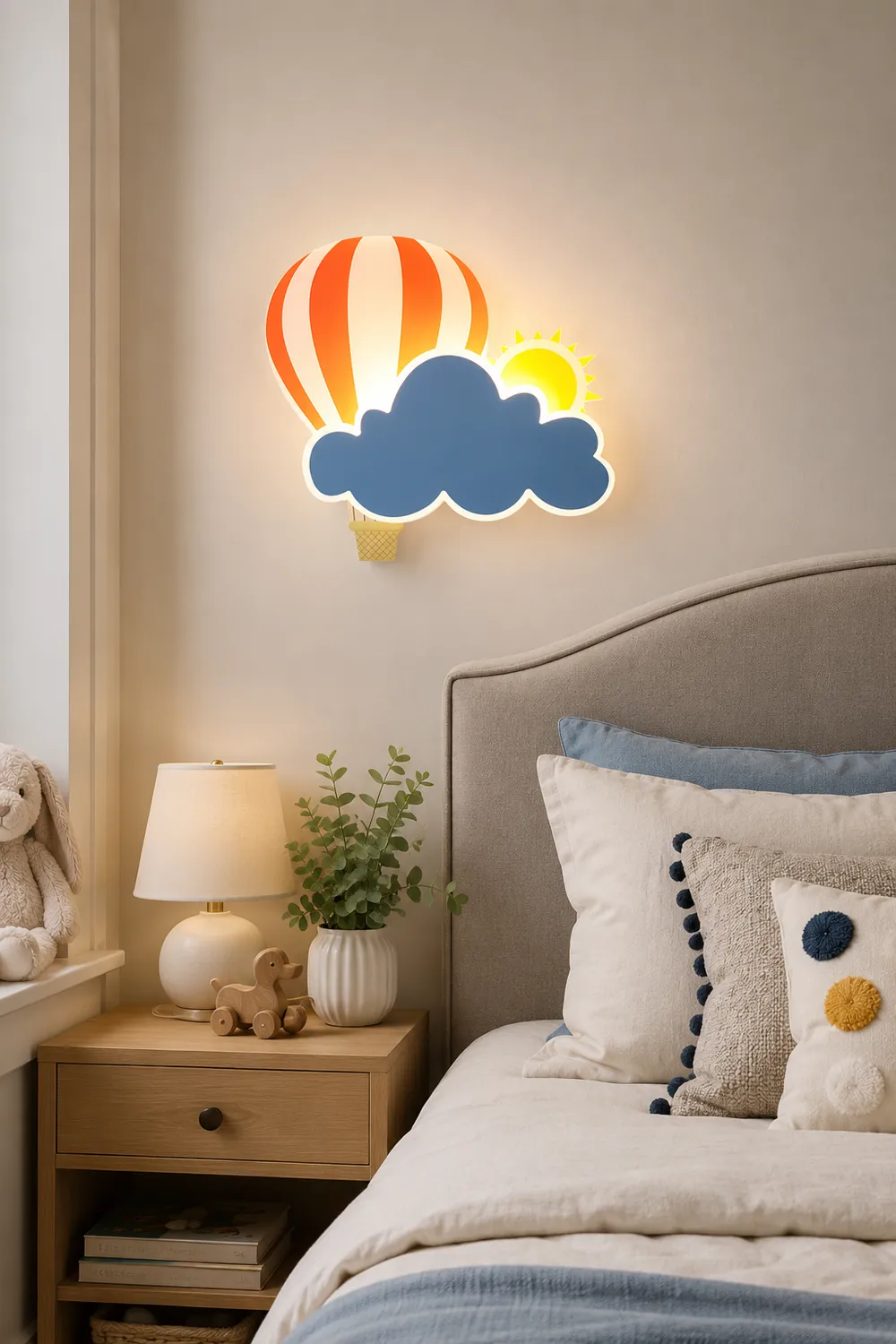 Hot Air Balloon Wall Lamp - Lumpaz
