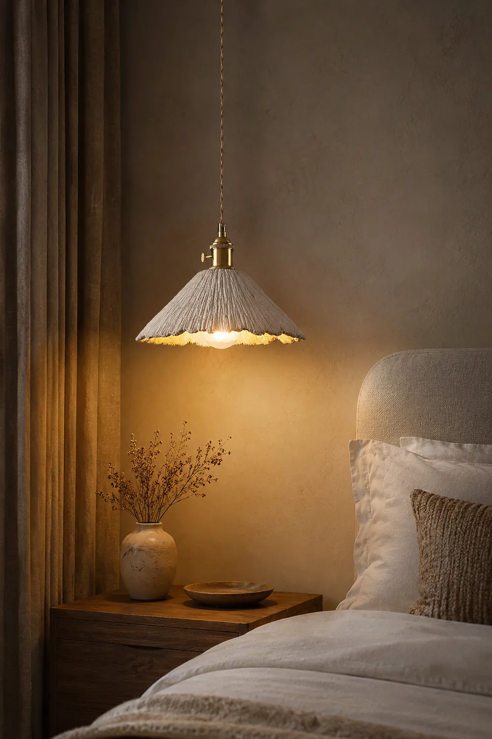 Microcement Pendant Lamp - Lumpaz