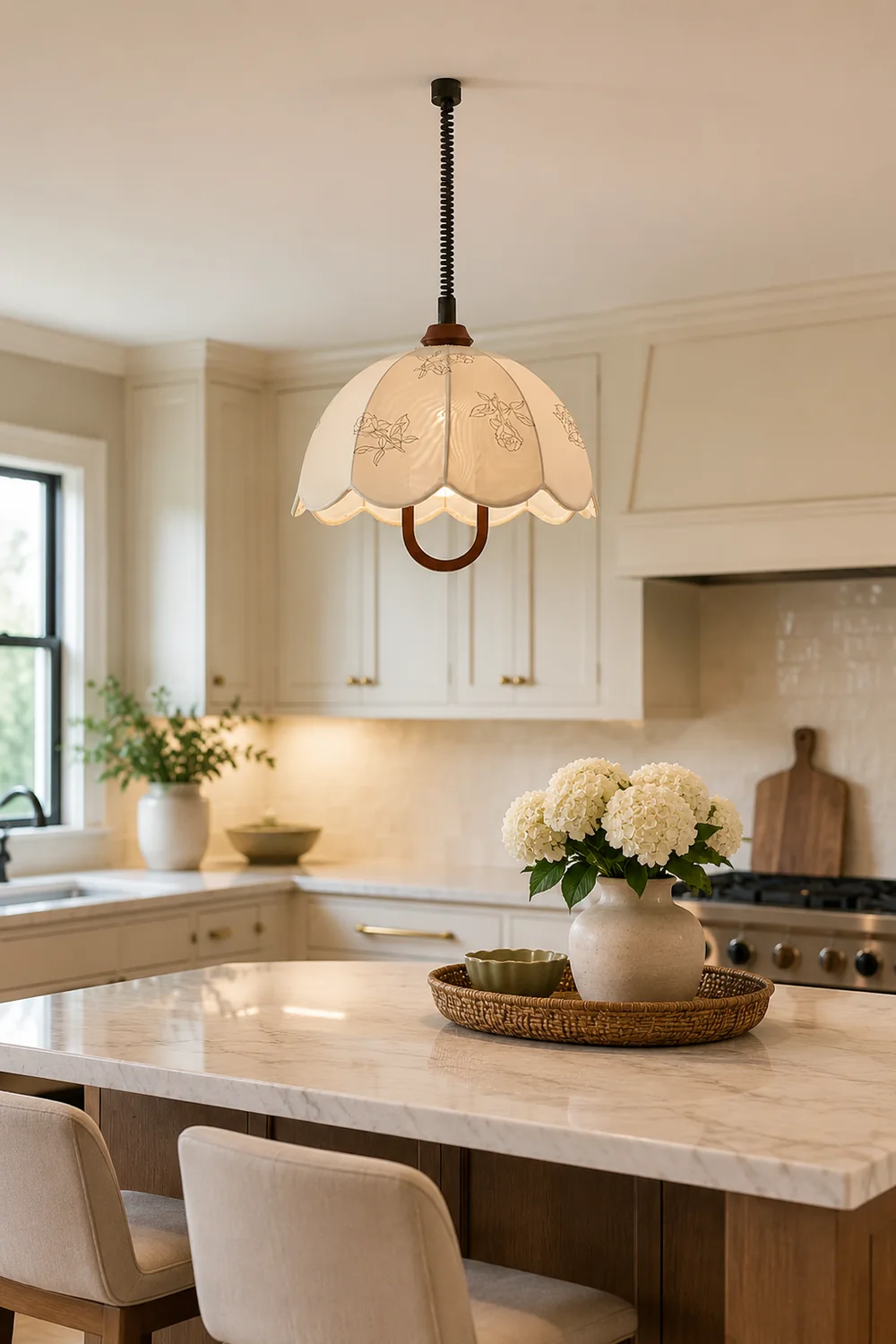 Floral Grace Pendant Lamp - Lumpaz