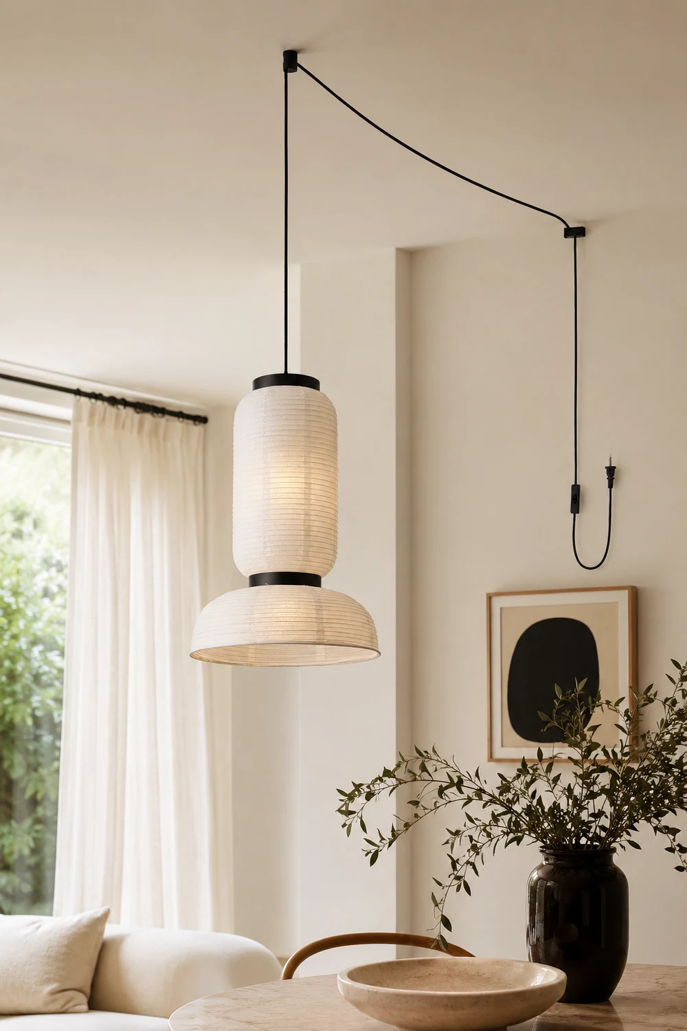 Formakami Pendant Swag Lamp - Lumpaz