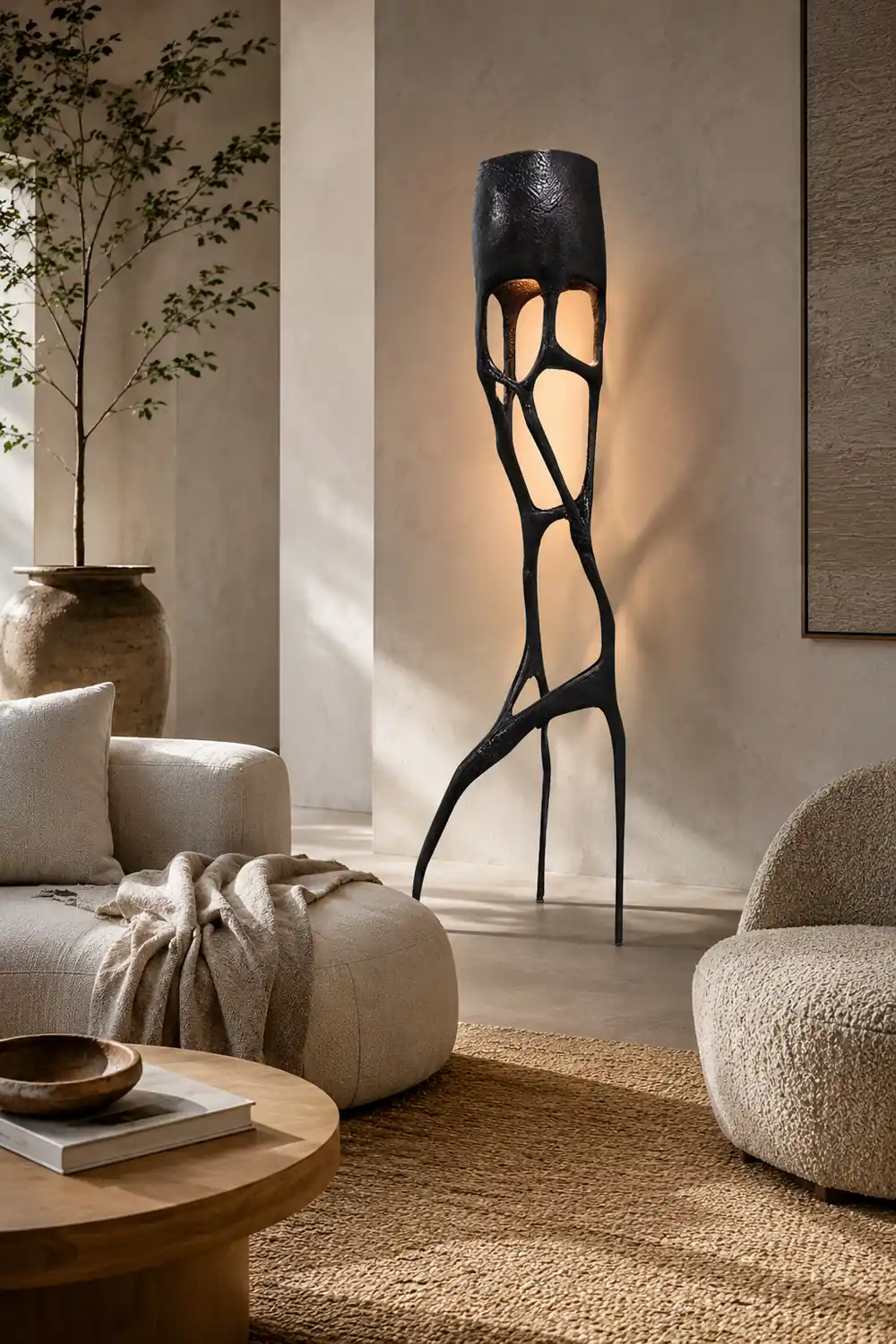 Gothic Sculpture Floor Lamp - Lumpaz
