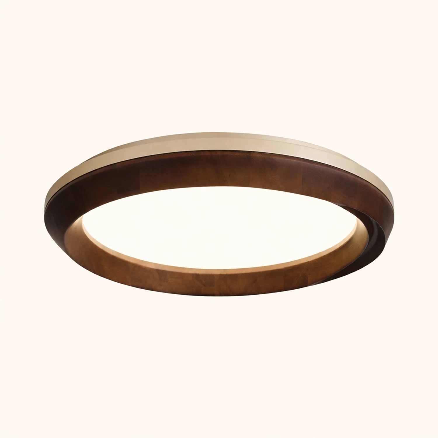 Ripple Wood Ceiling Light - Lumpaz