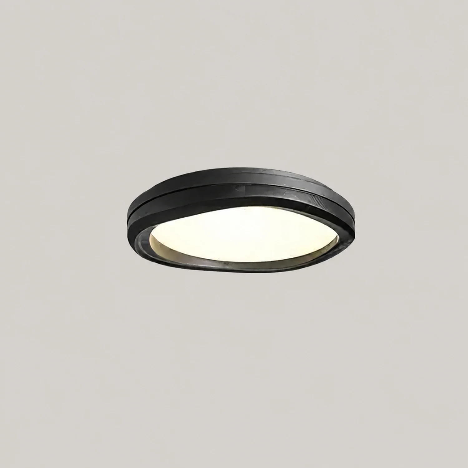 Timber Round Wood Ceiling Lamp - Lumpaz