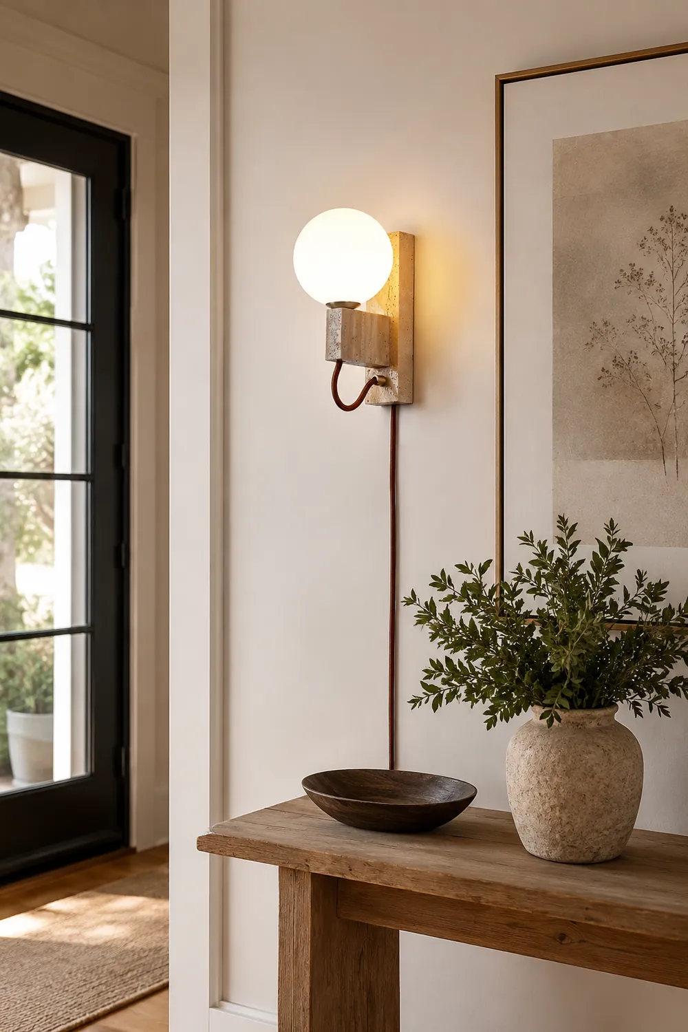 Atlas Globe Wall Sconce - Lumpaz