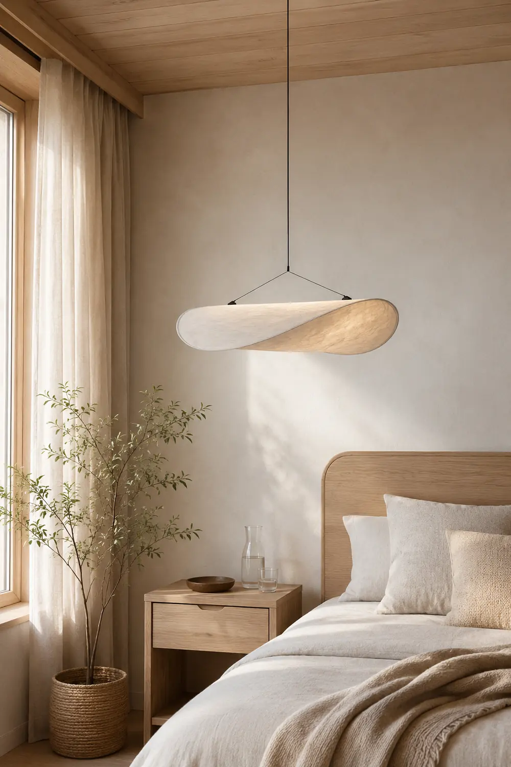 Tense Tyvek Pendant Lamp - Lumpaz