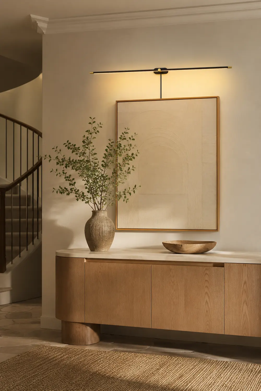 Minimalist Linear Plug-in Wall Lamp - Lumpaz