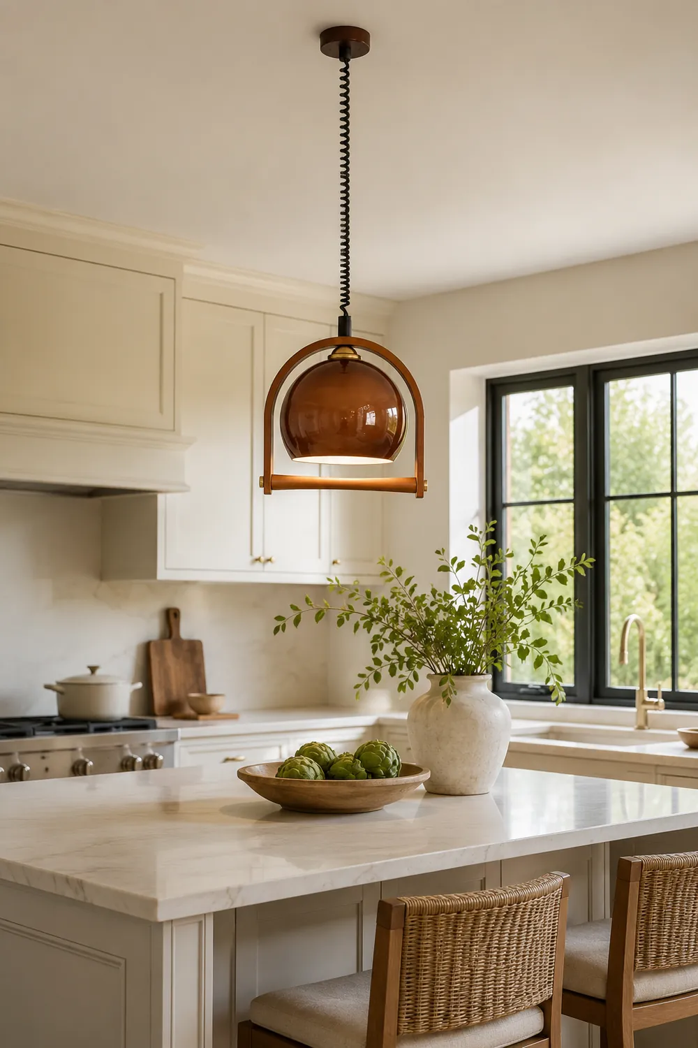 Pallade Coffee Pendant Lamp - Lumpaz