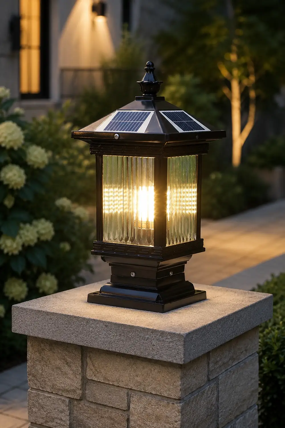 Solar Classic Lantern Solar Outdoor Light - Lumpaz