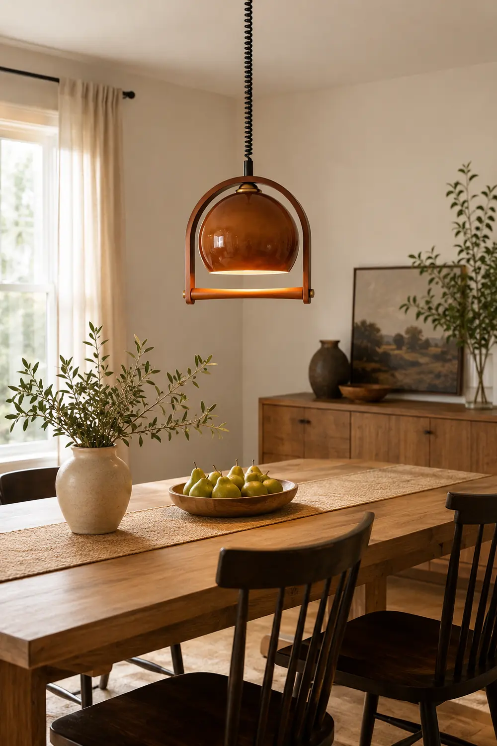 Pallade Coffee Pendant Lamp - Lumpaz