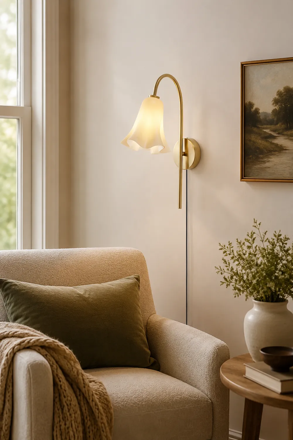 Flora Plug In Wall Lamp - Lumpaz
