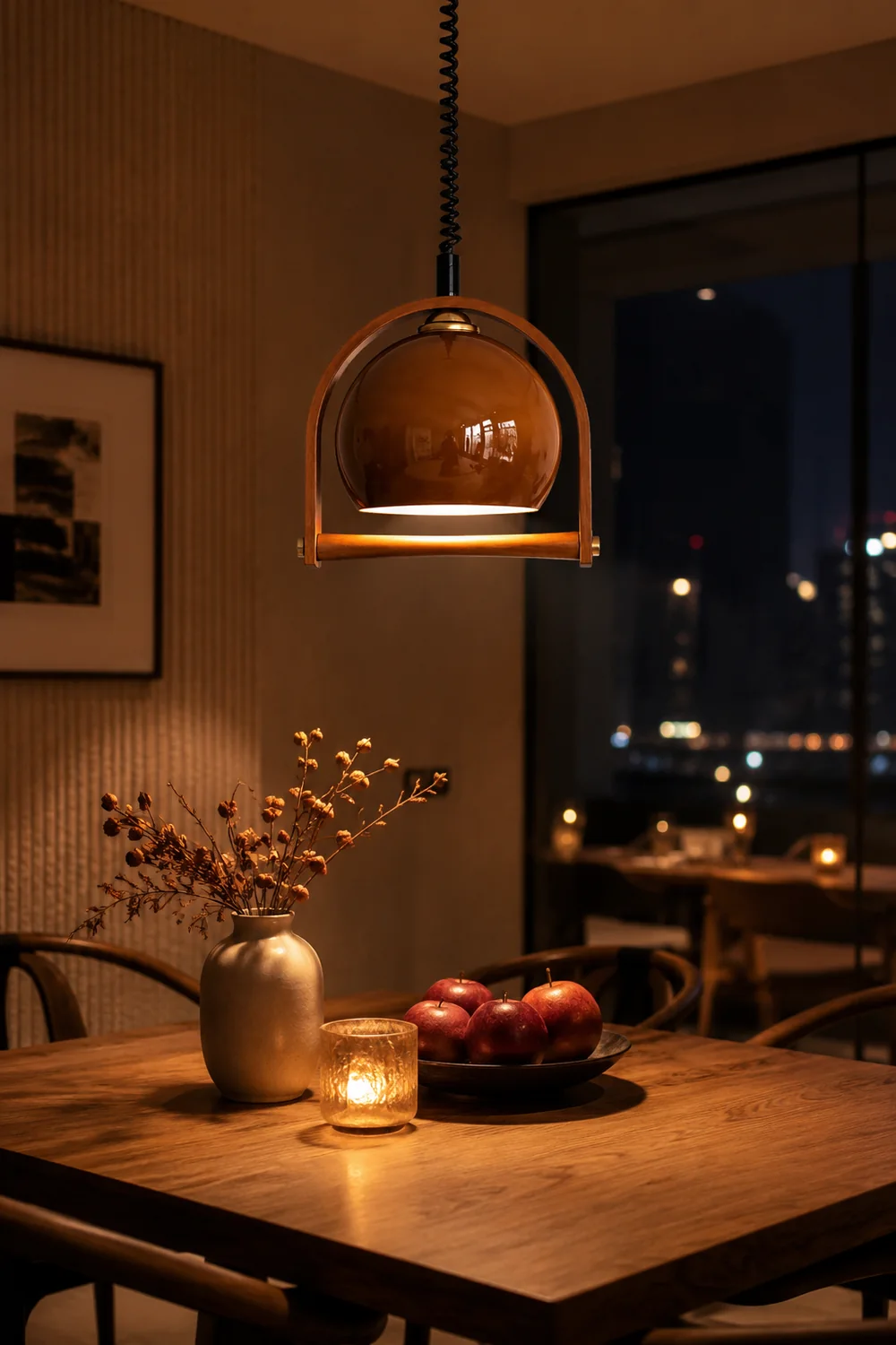 Pallade Coffee Pendant Lamp - Lumpaz