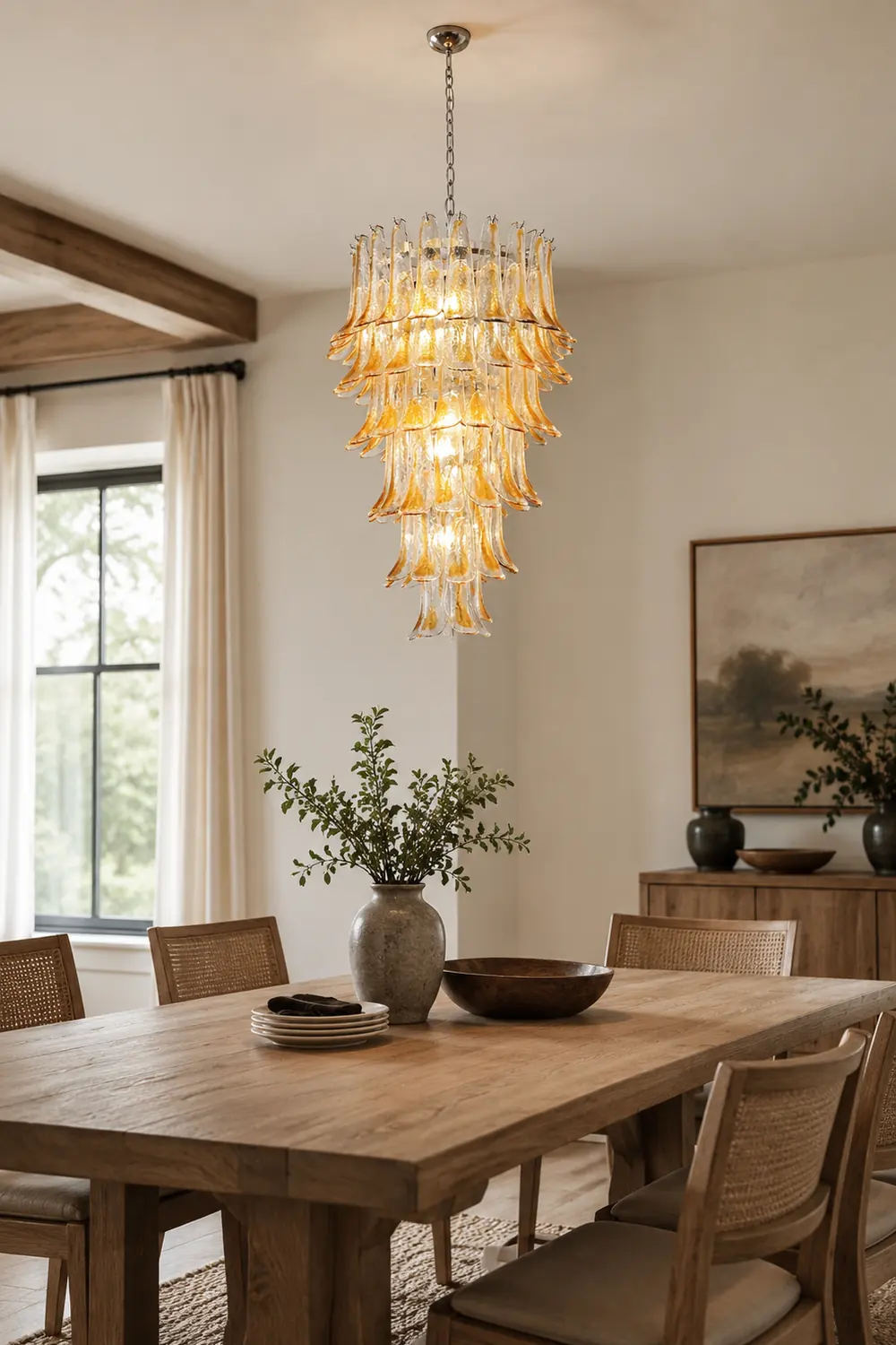 Marigold Murano Chandelier - Lumpaz