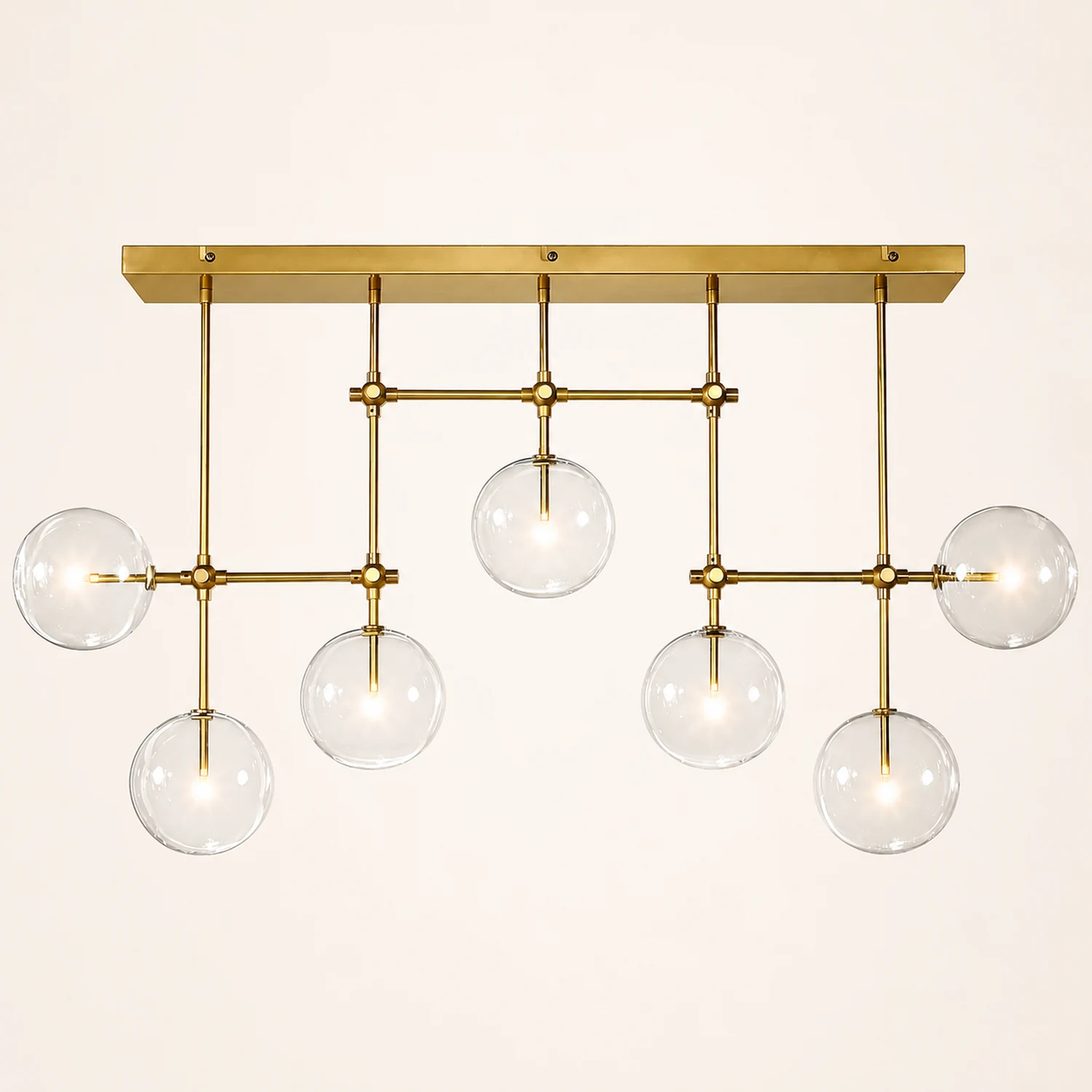 Glass Globe Mobile Chandelier - Lumpaz