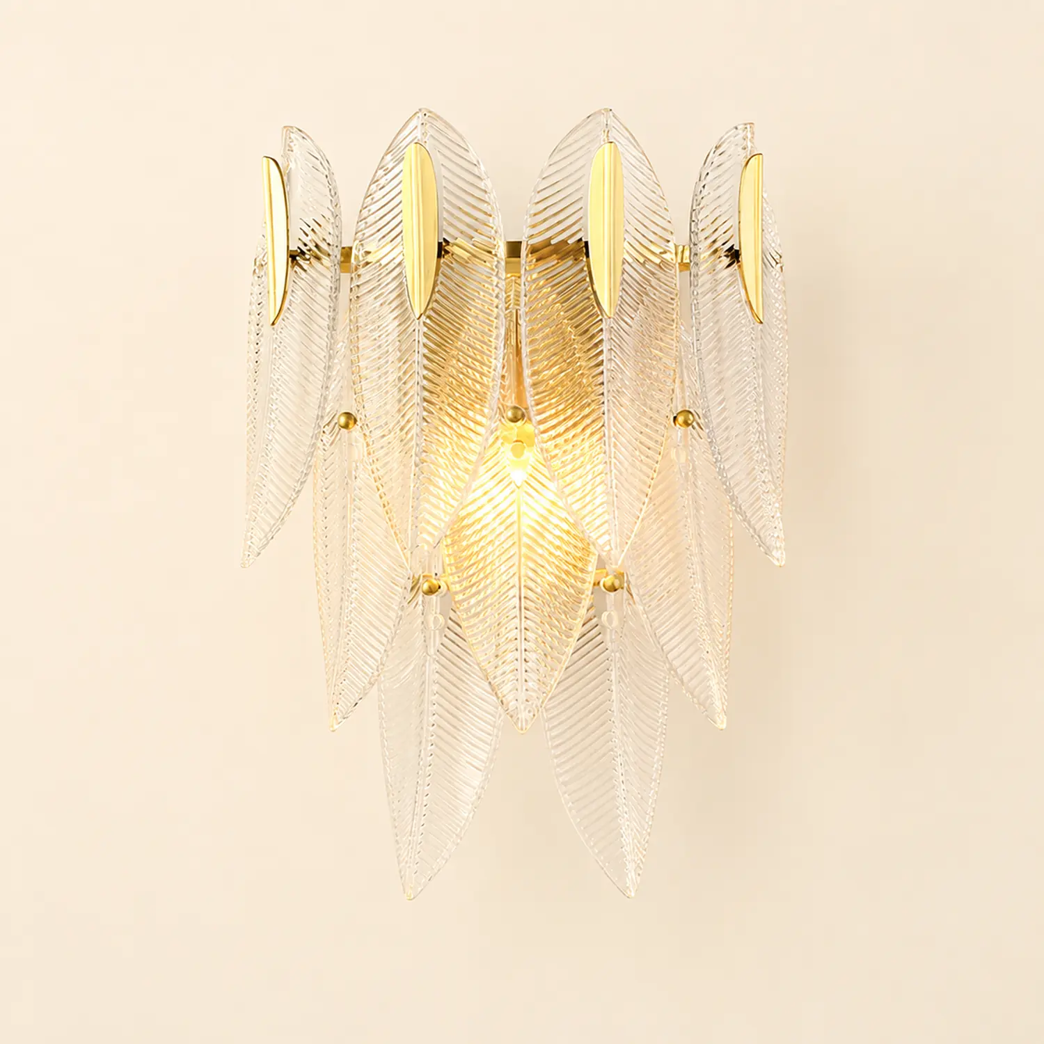 Giulia Brass Wall Lamp - Lumpaz