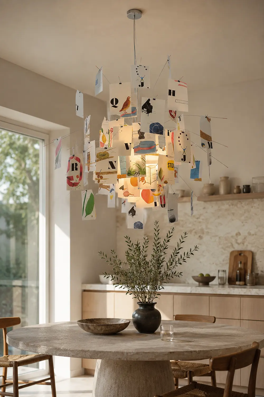Paper Chandelier - Lumpaz