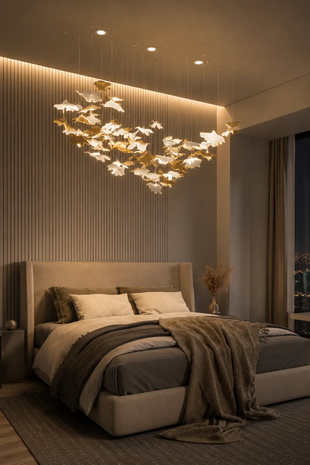 Ginkgo Tree Chandelier - Lumpaz