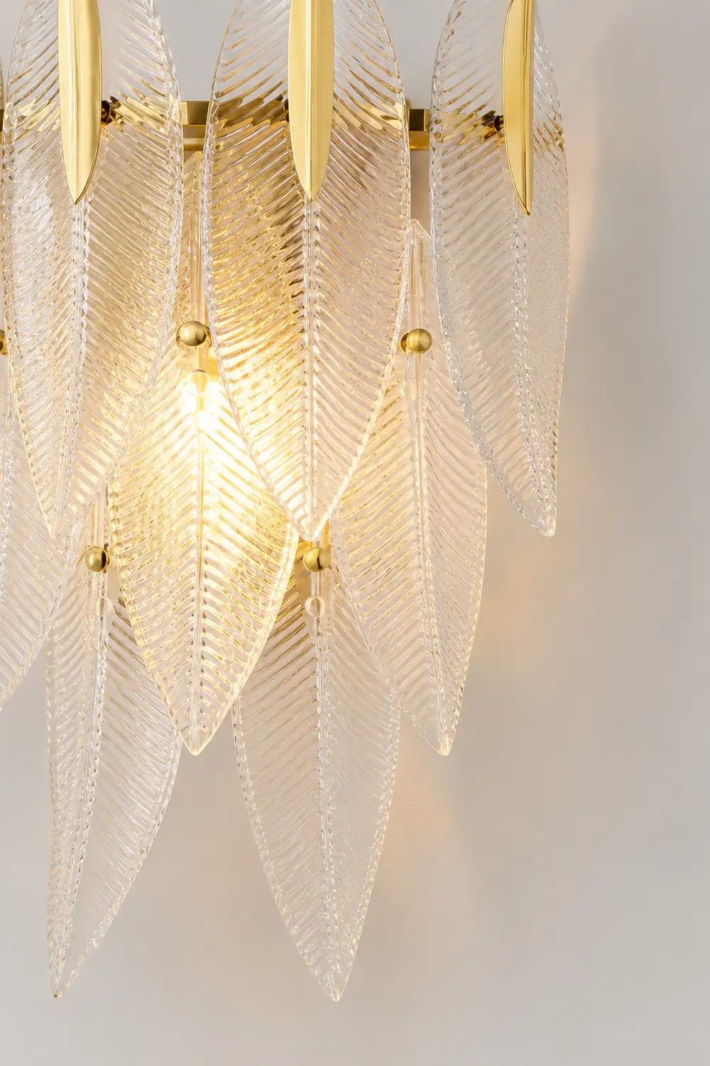 Giulia Brass Wall Lamp - Lumpaz