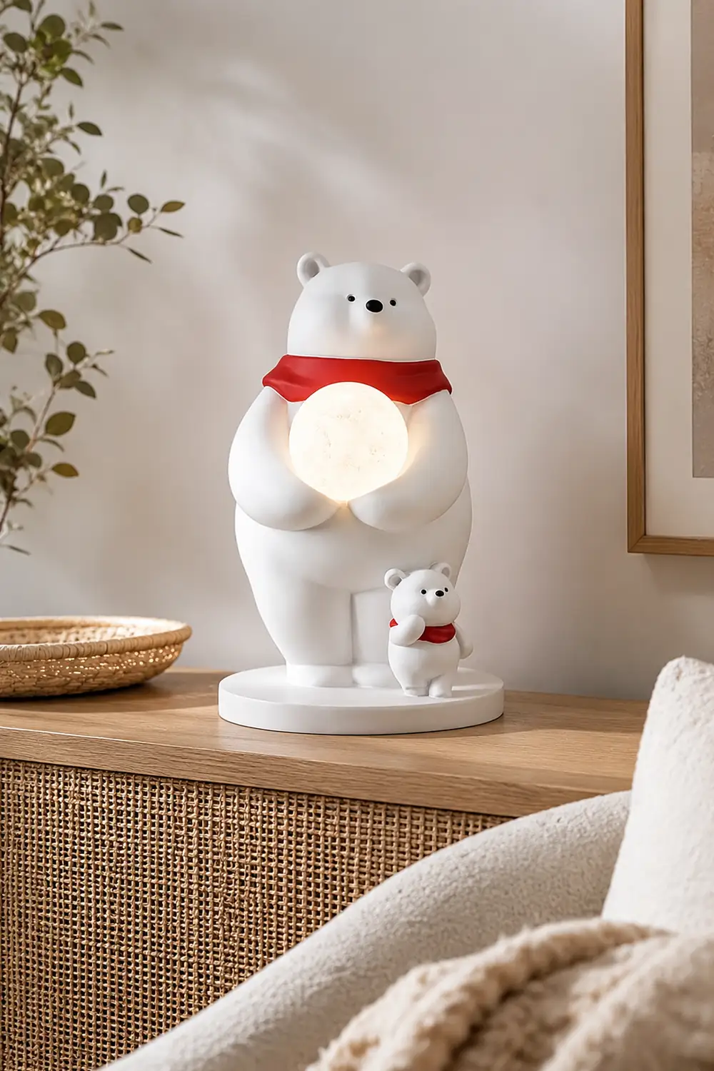 Polar Bears Table Lamp - Lumpaz
