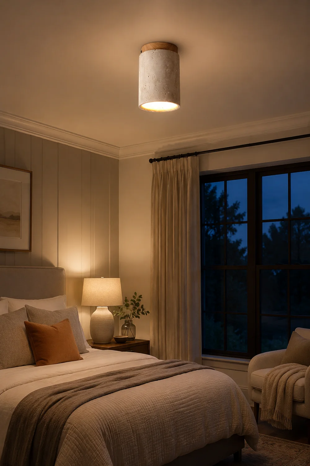 Terra Cylinder Ceiling Light - Lumpaz