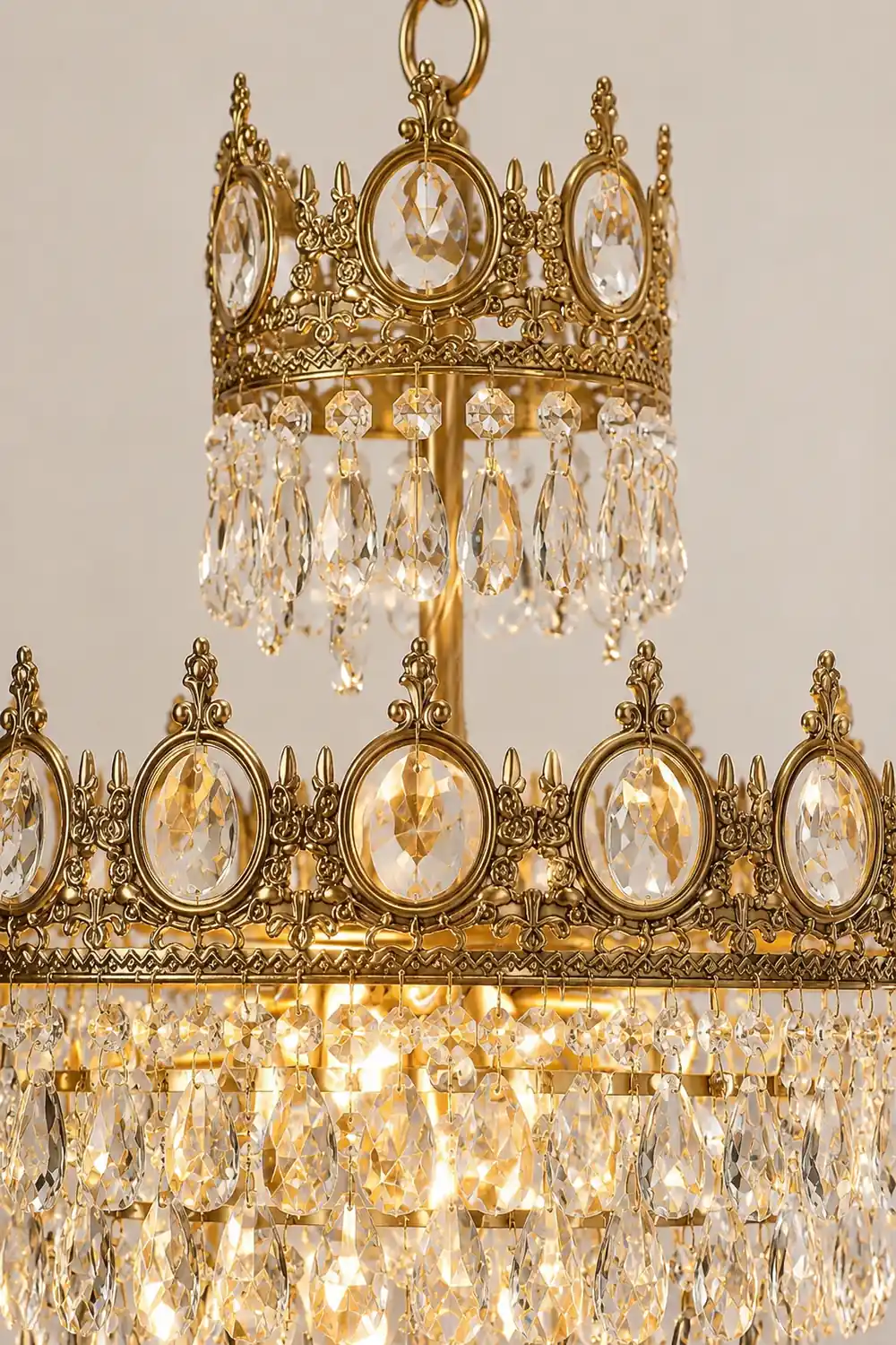 Linfort Brass Chandelier - Lumpaz