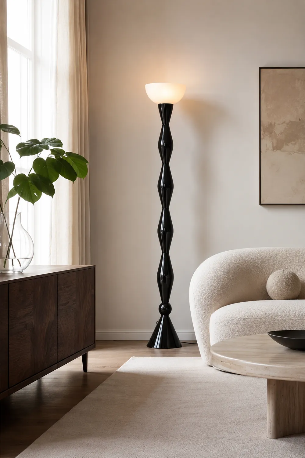 Gourd String Floor Lamp - Lumpaz